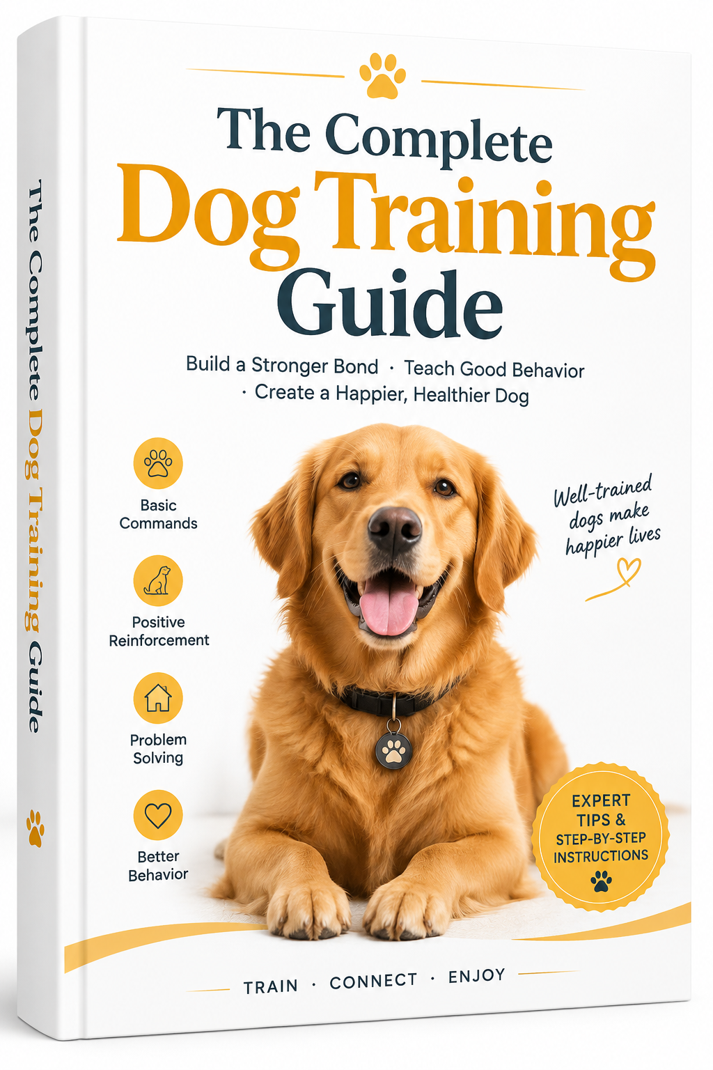The Complete Dog Training Guide digital ebook cover